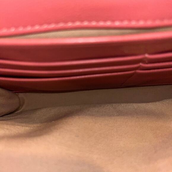 JIMMY CHOO Cinch Pink Smooth Leather Crossbody Bag - Picture 7 of 12